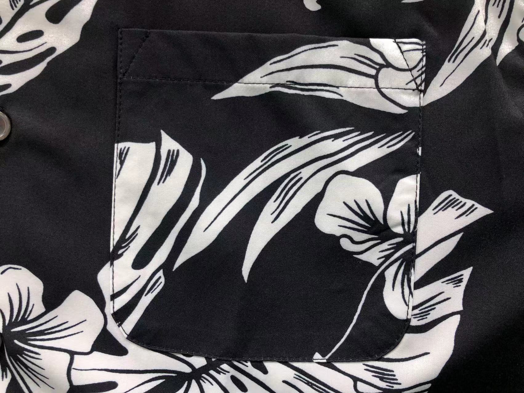 Camisa Stussy Havaiana de Manga Curta