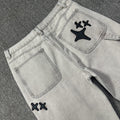 Calça Jeans Baggy Estrelada - Broken Planet