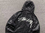 jaqueta Stussy Beach Shell Wrinkled Nylon