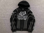 Moletom da colaboração Supreme x Fox Racing