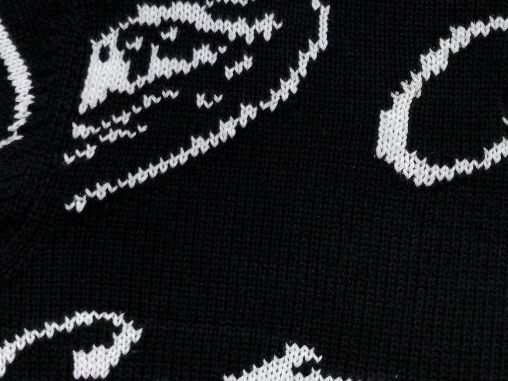 Casaco de tricô Corteiz VVS Jacquard Knit