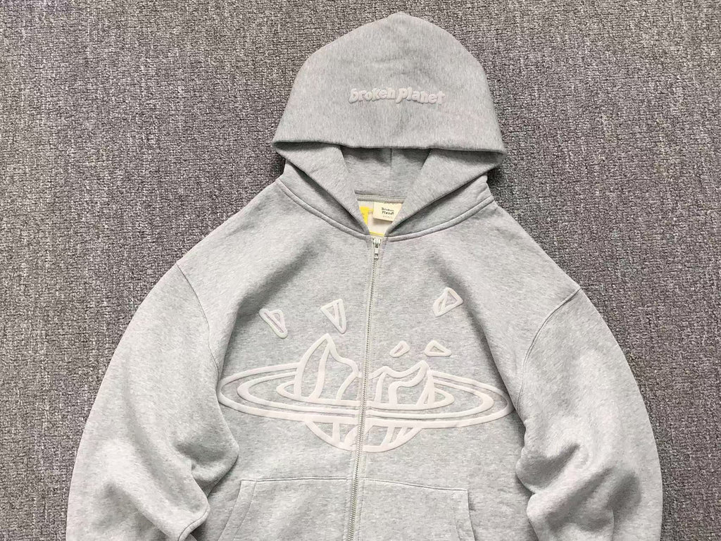 Moletom Broken Planet Zip Up