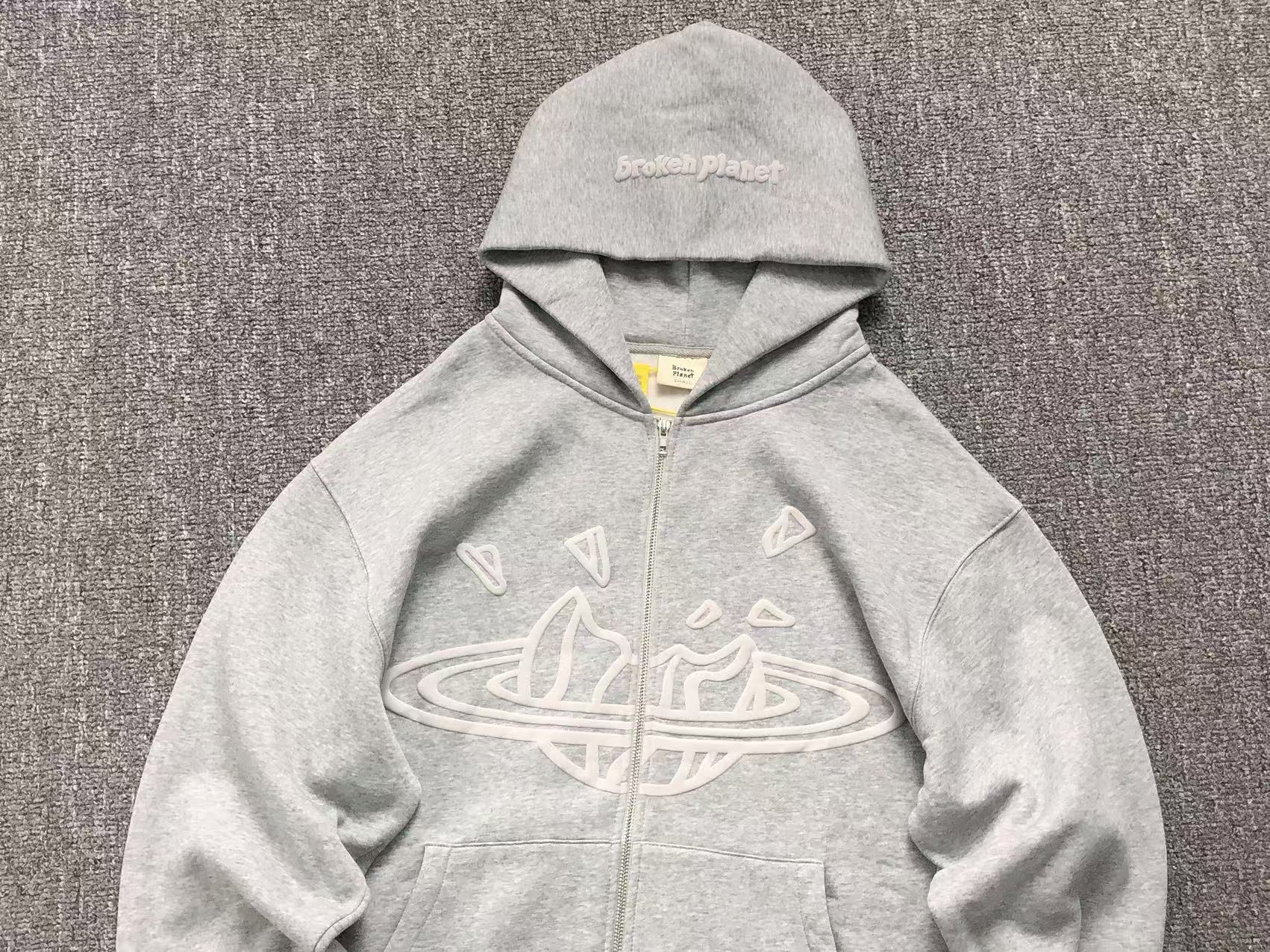Moletom Broken Planet Zip Up