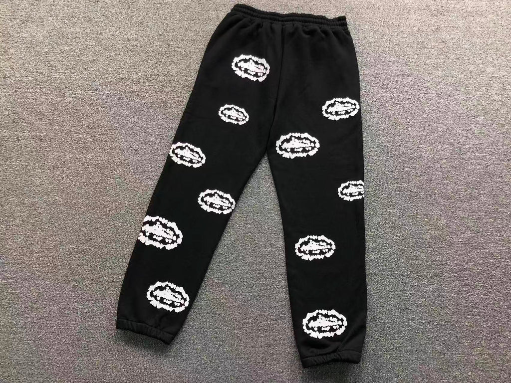 Calça Denim Tears x Corteiz Moletom Zip Black