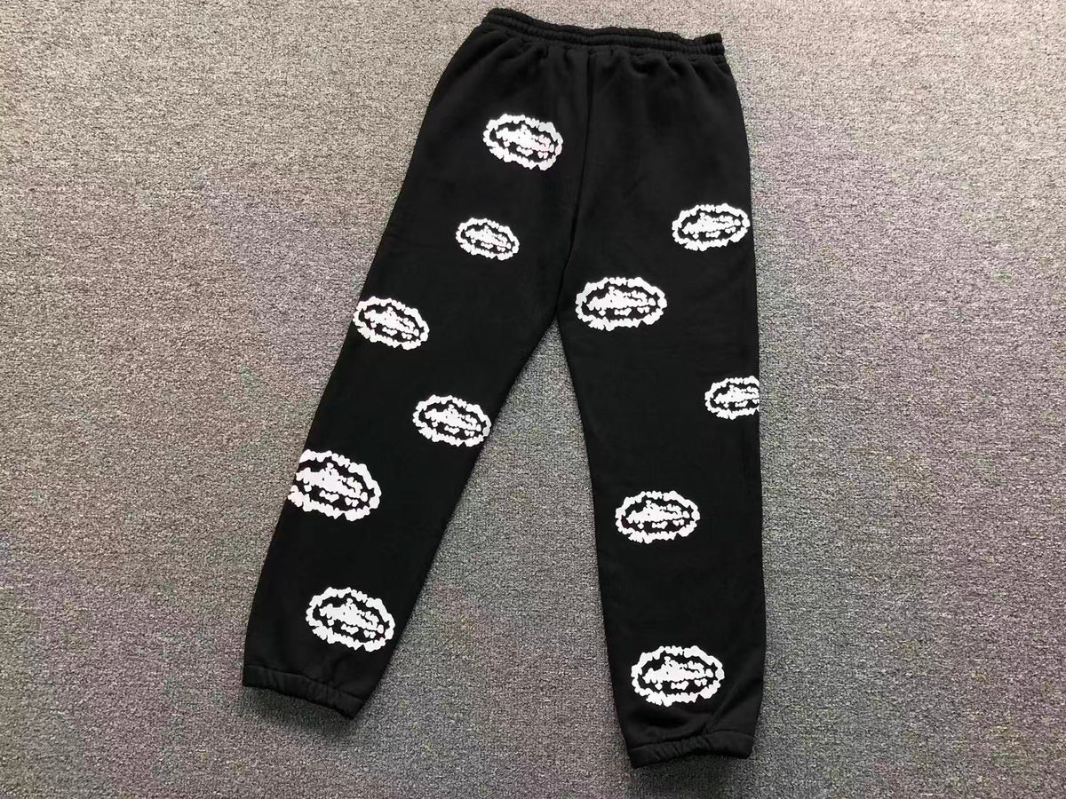 Calça Denim Tears x Corteiz Moletom Zip Black
