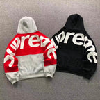 Blusa Big Logo Jacquard Hooded Supreme
