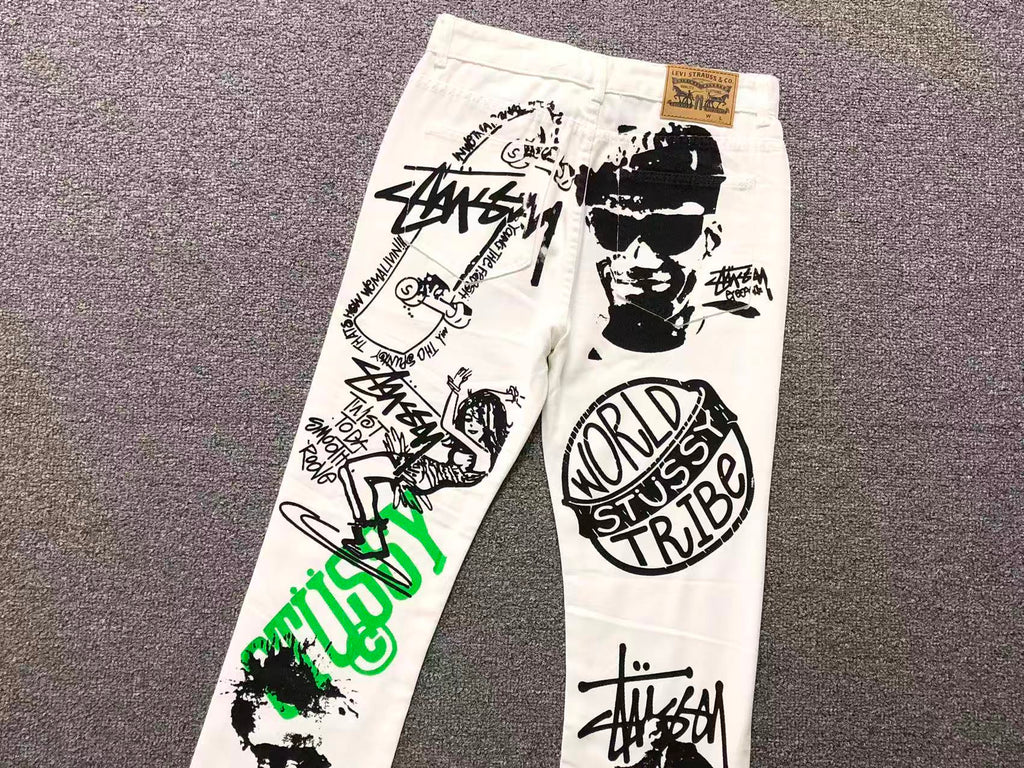 Stussy World Tour Tribe Canvas Pants