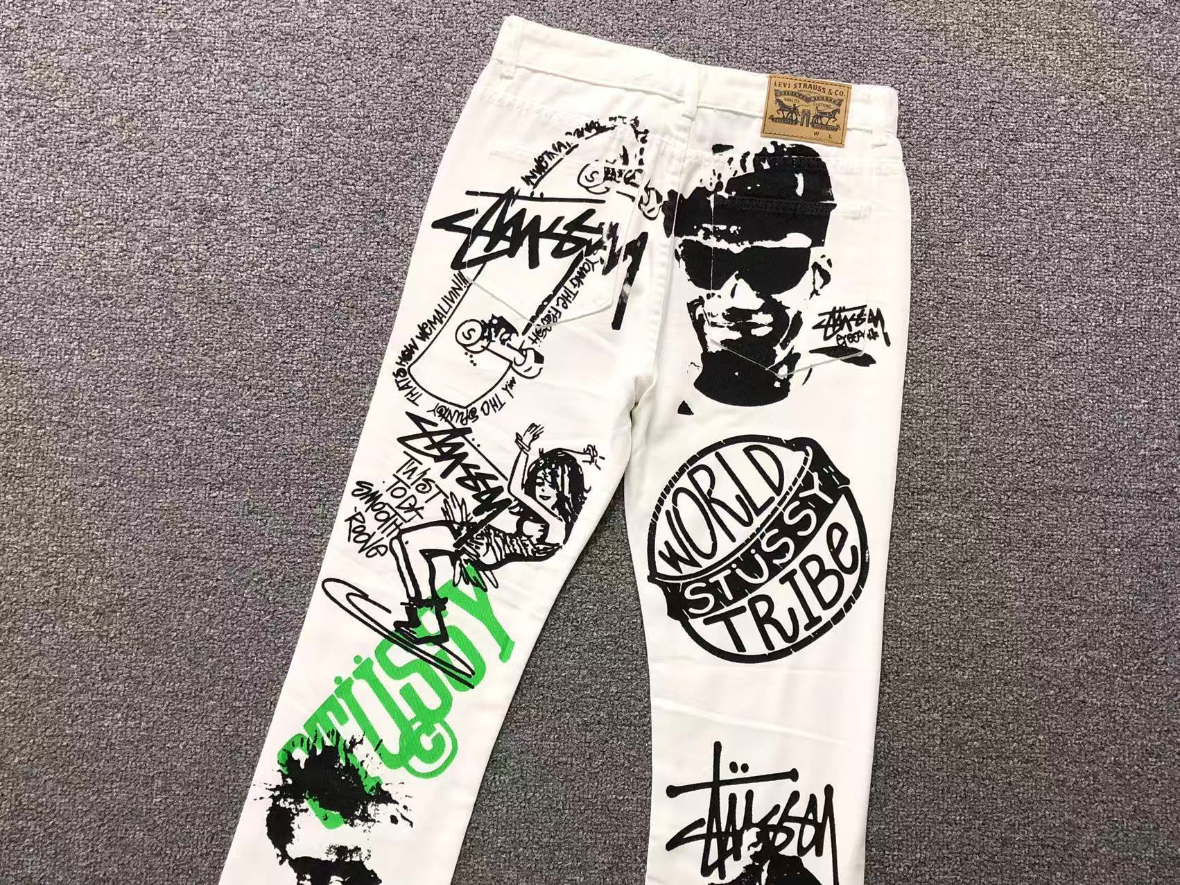 Stussy World Tour Tribe Canvas Pants