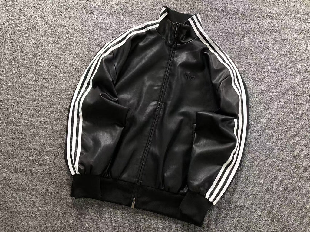 Jaqueta de couro sintético Adidas