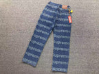Calça Frayed Logos Regular Jean Supreme