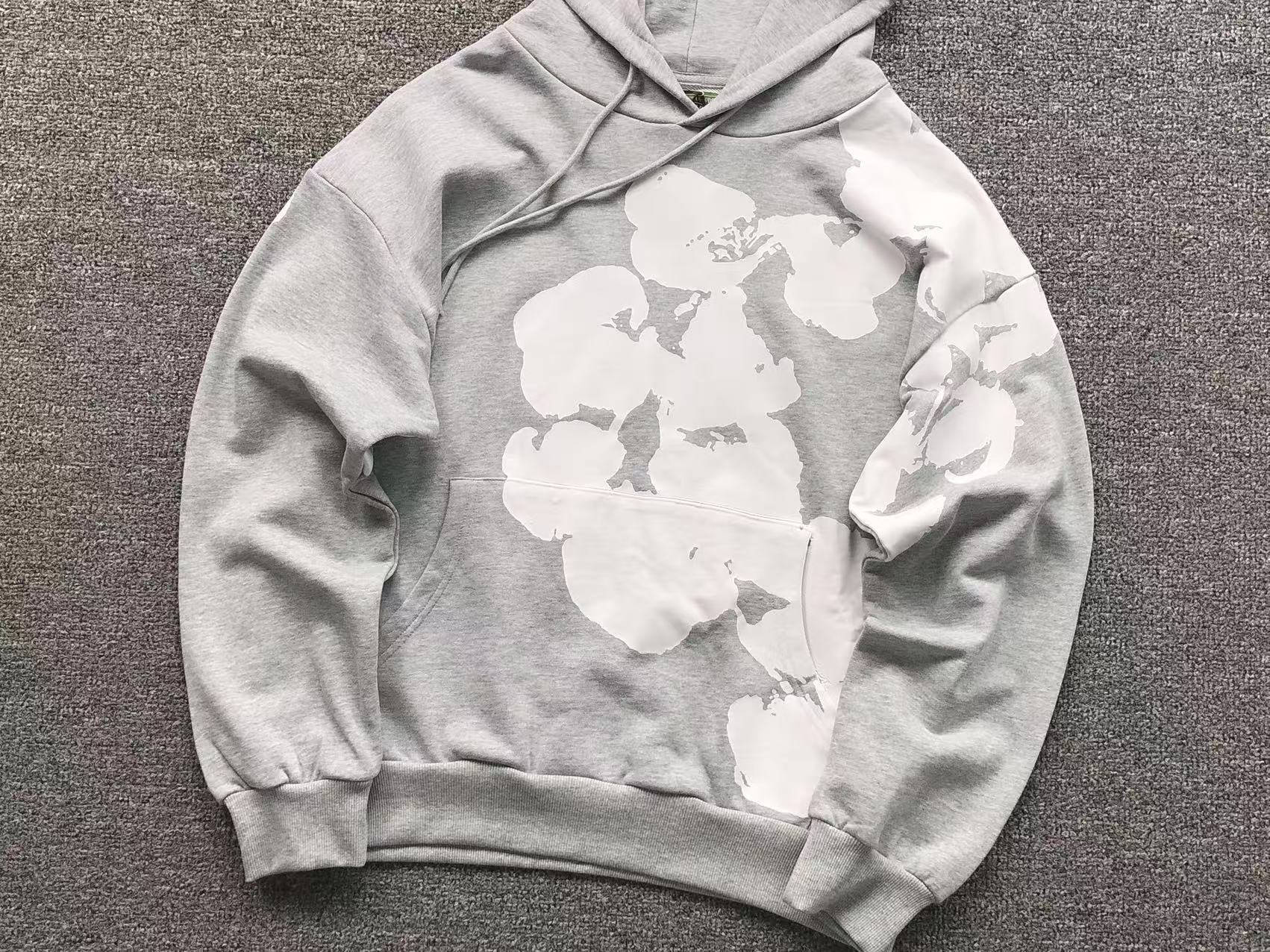 Blusa Denim Tears Big Cotton Wreath Hoodie
