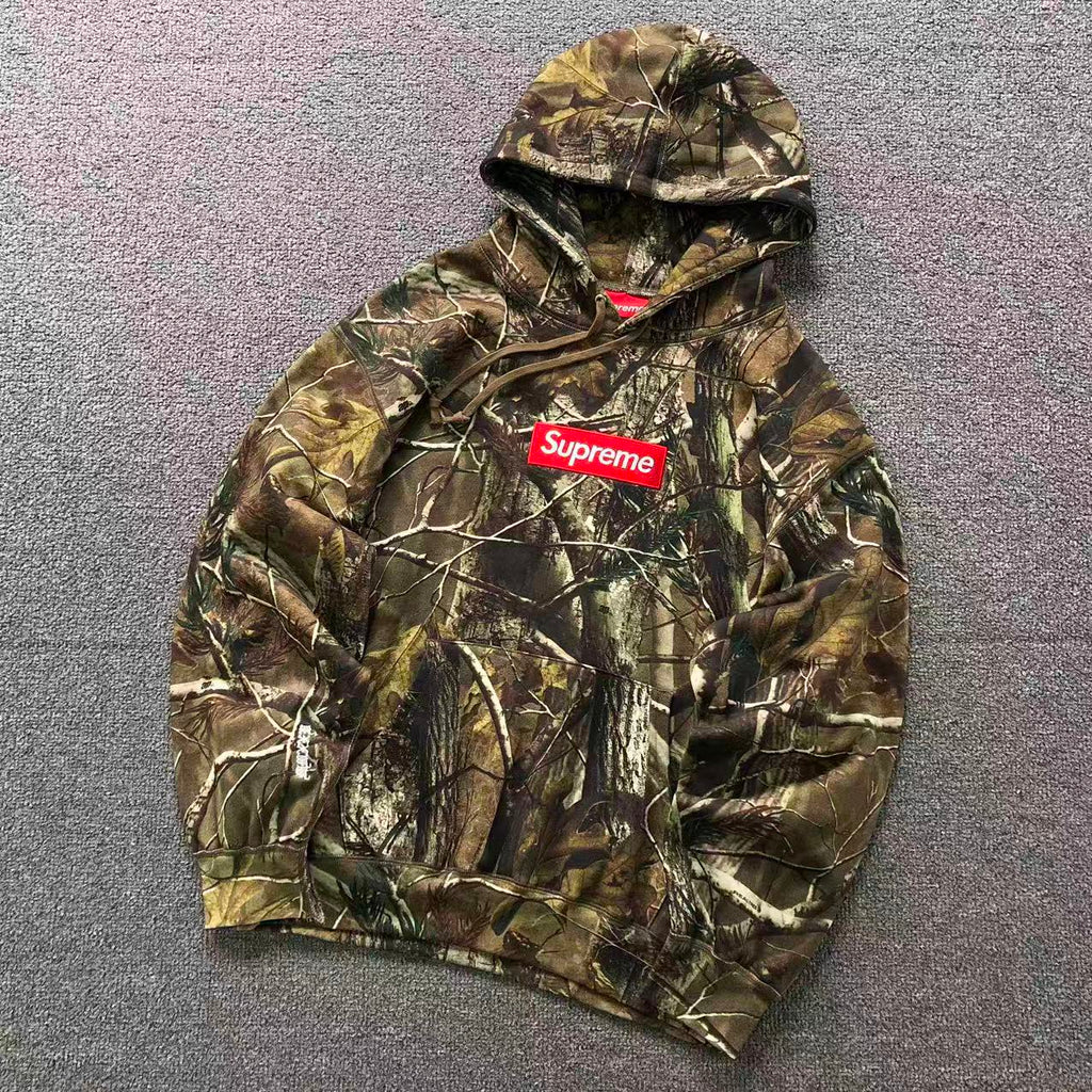 Moletom Box Logo Hooded Sweatshirt Supreme