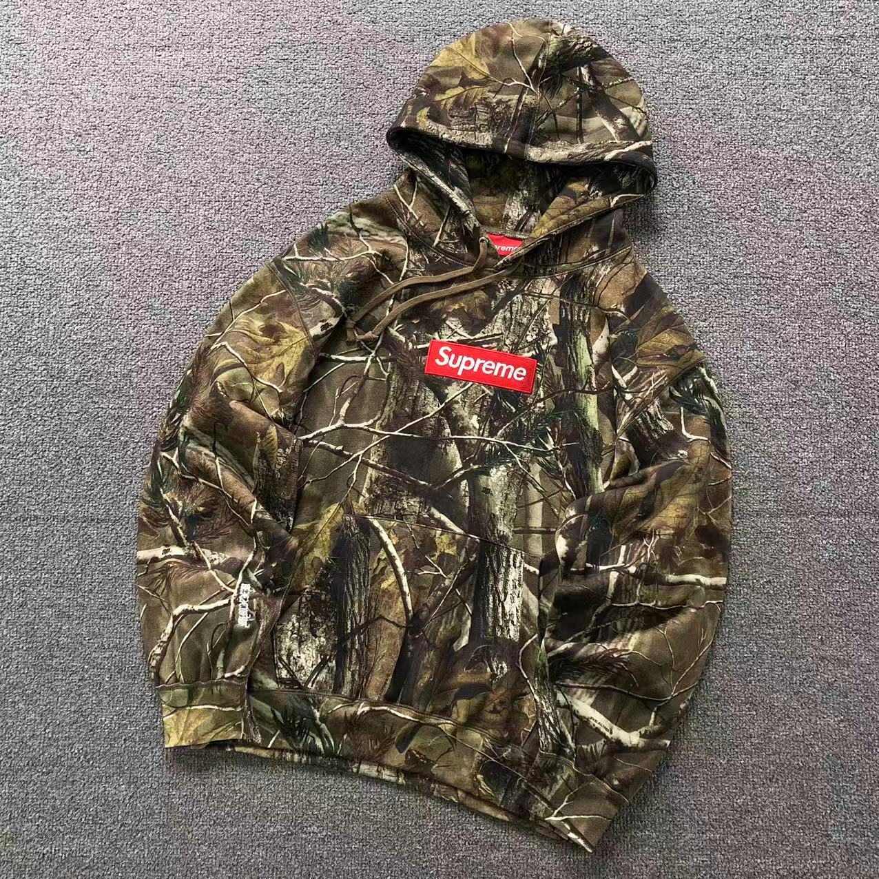 Moletom Box Logo Hooded Sweatshirt Supreme