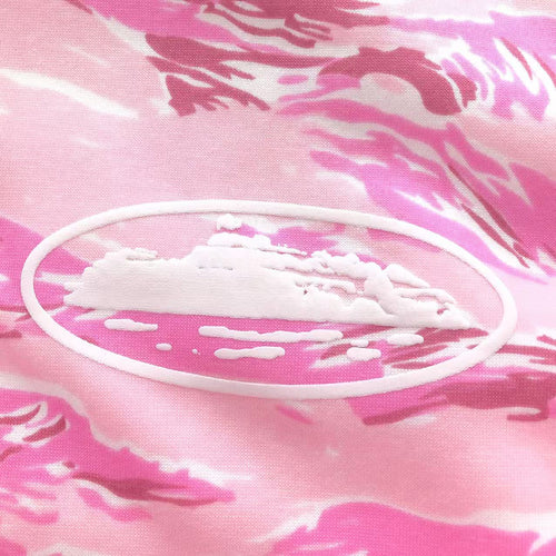 Blusa moletom Corteiz Island Puff "Pink Tiger Camo"