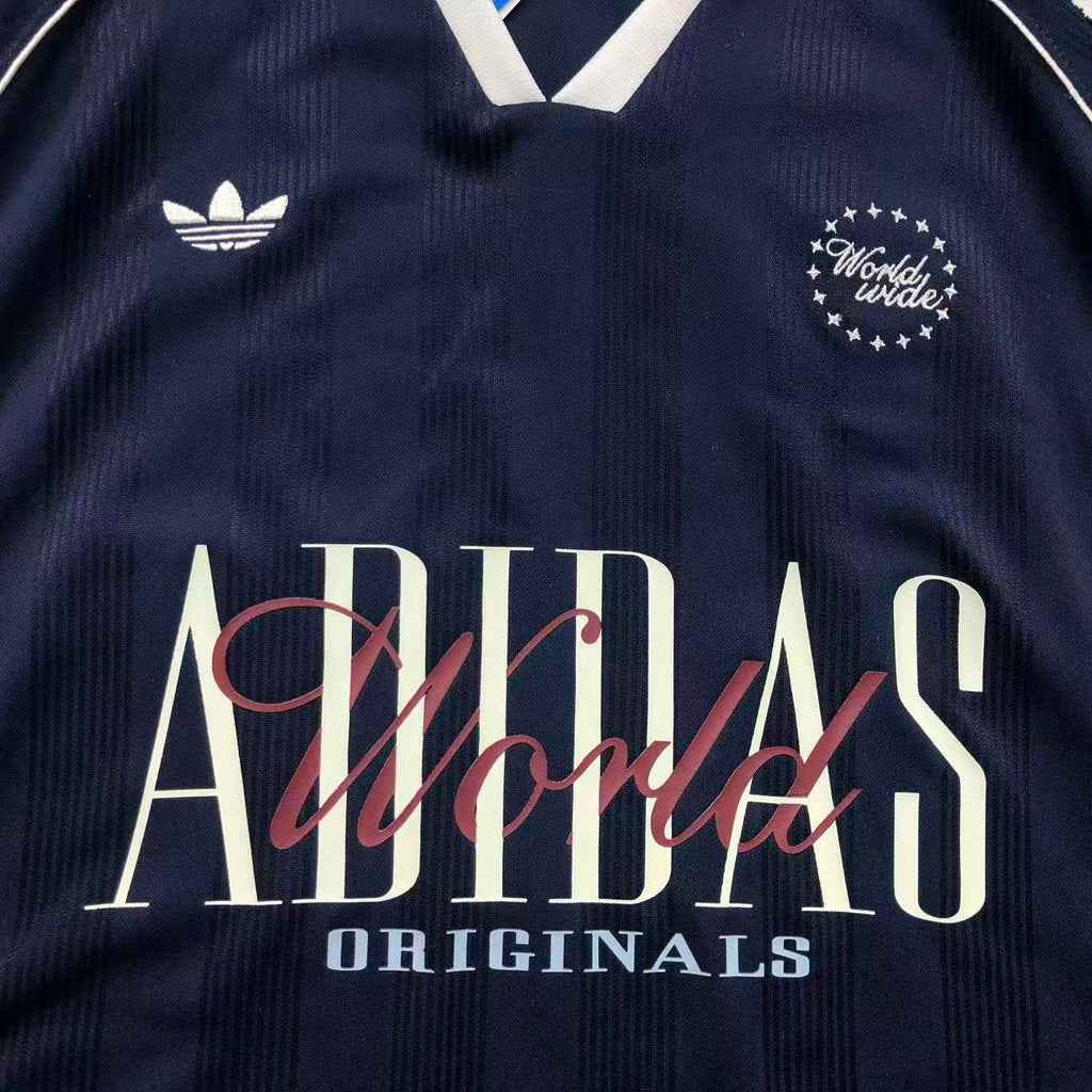 Camiseta Polo em "V" Adidas
