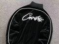 Jaqueta Corteiz VVS Velour Track Jacket preta