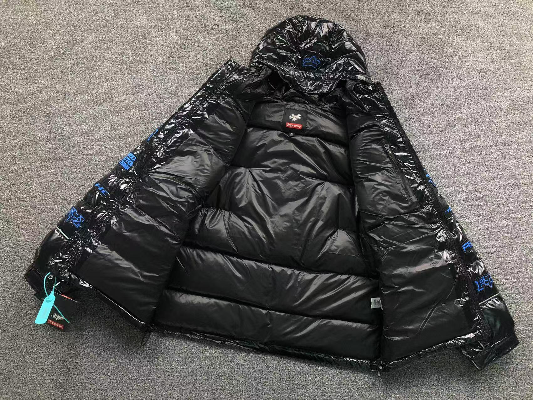 Jaqueta Fox Racing x Supreme Shiny Down Puffer