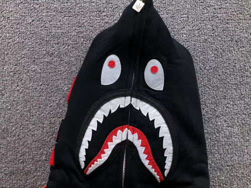 Blusa moletom Adidas x BAPE Shark Full Zip Hoodie