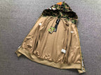 Blusa BAPE x adidas Shark Track Hoodie verde camuflado