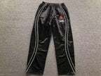 Calça Satin Piping Pullover Black