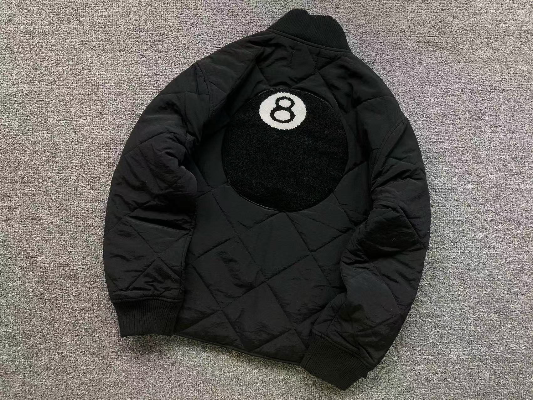 jaqueta acolchoada Stussy 8 Ball Quilted Liner Jacket