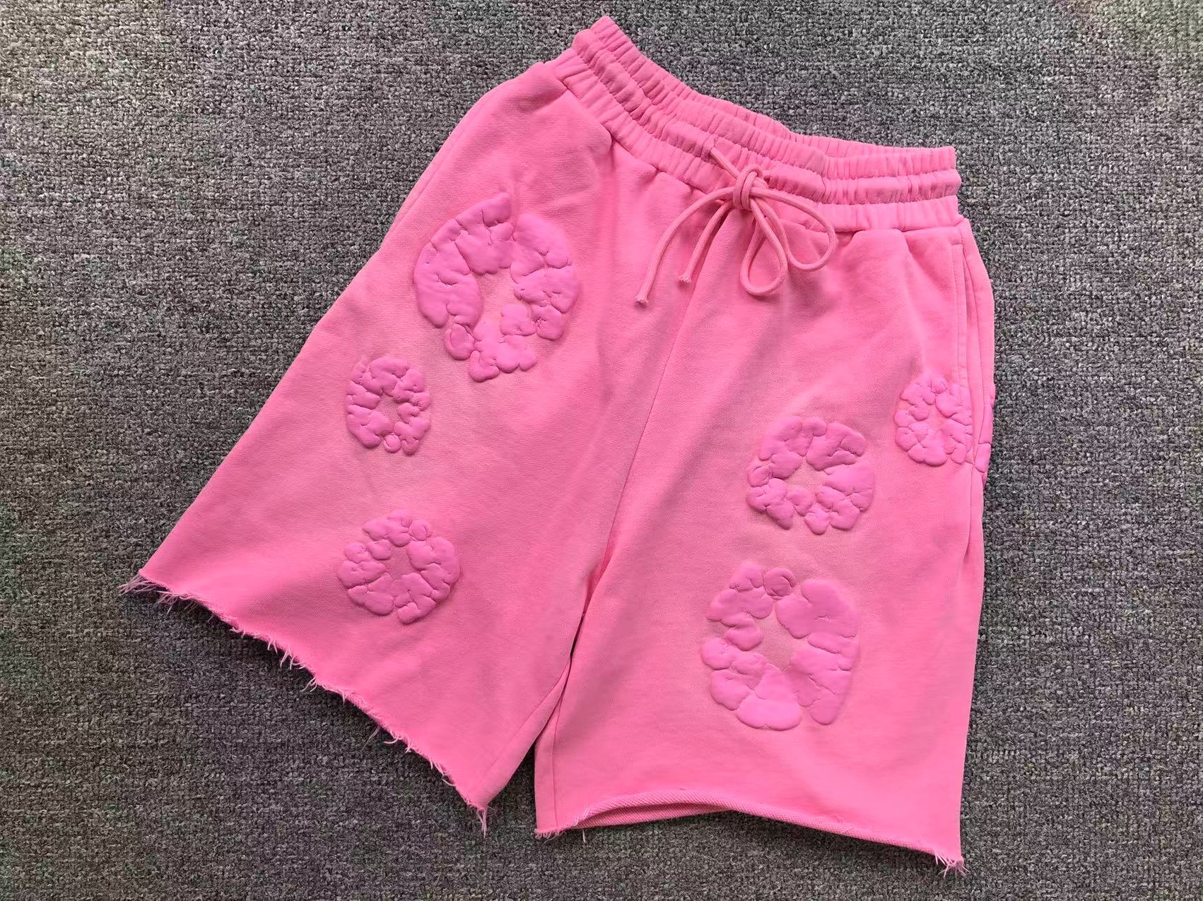 Short Mono Cotton Wreath Denim Tears