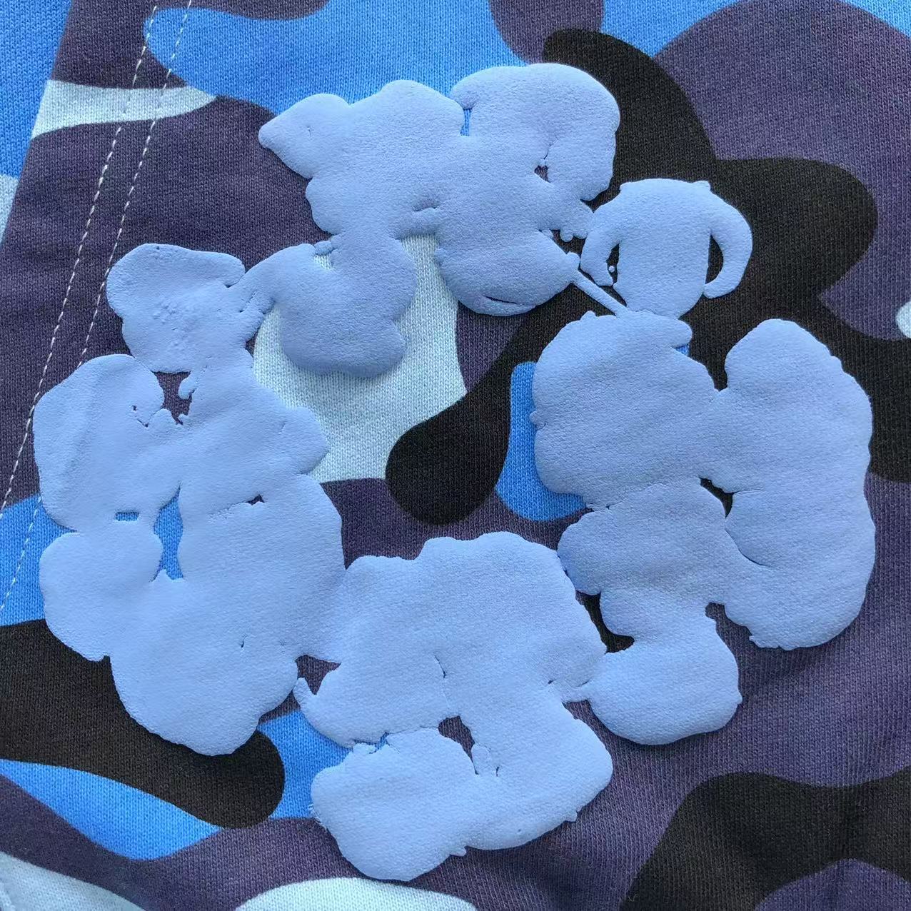 Moletom camuflado Azul Denim Tears