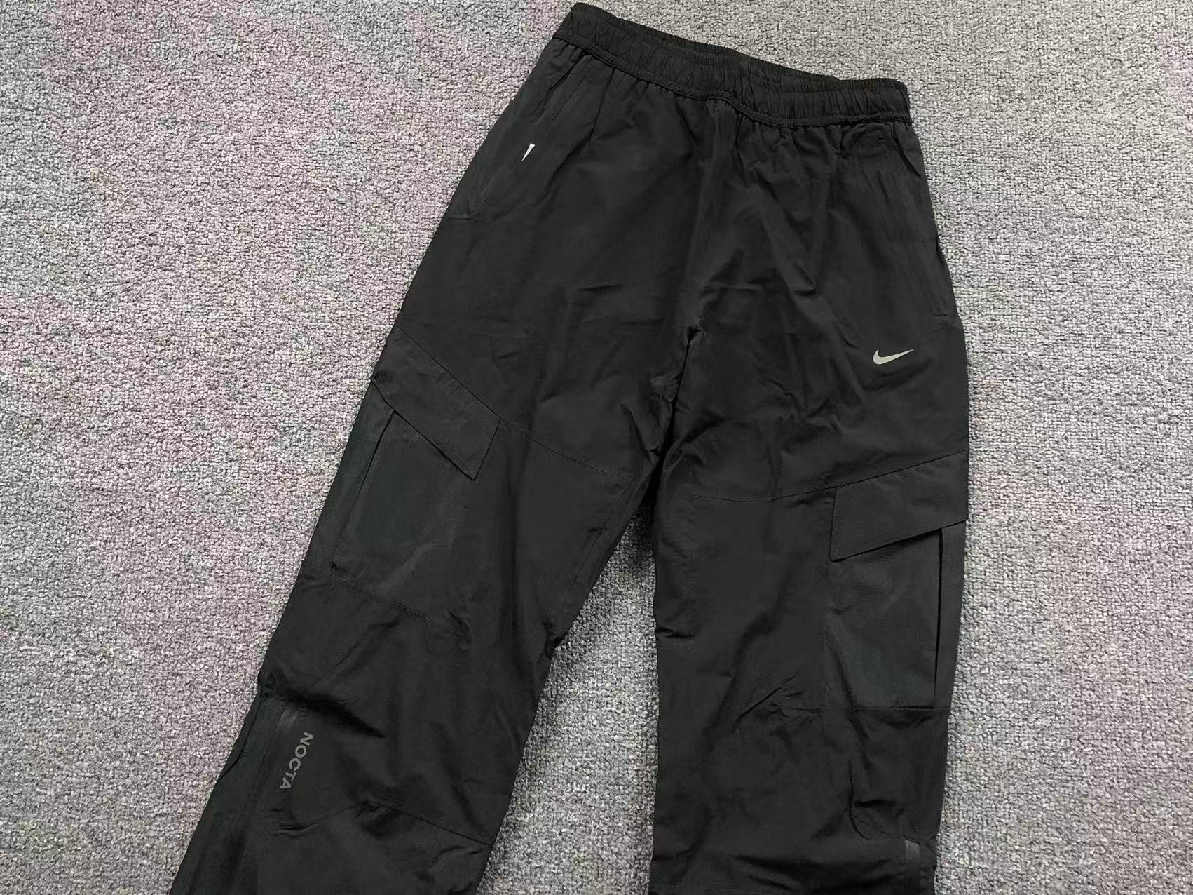 Calça de nylon preto Nike x NOCTA
