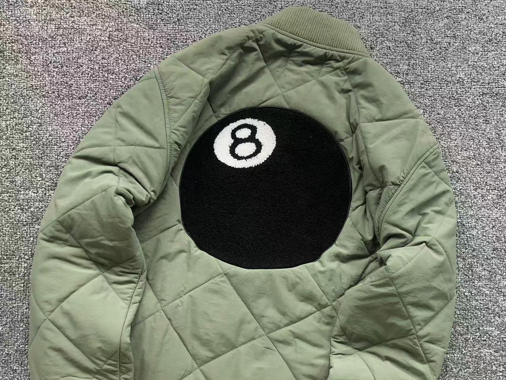 jaqueta acolchoada Stussy 8 Ball Quilted Liner Jacket