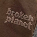 Calça moletom marrom Broken Planet