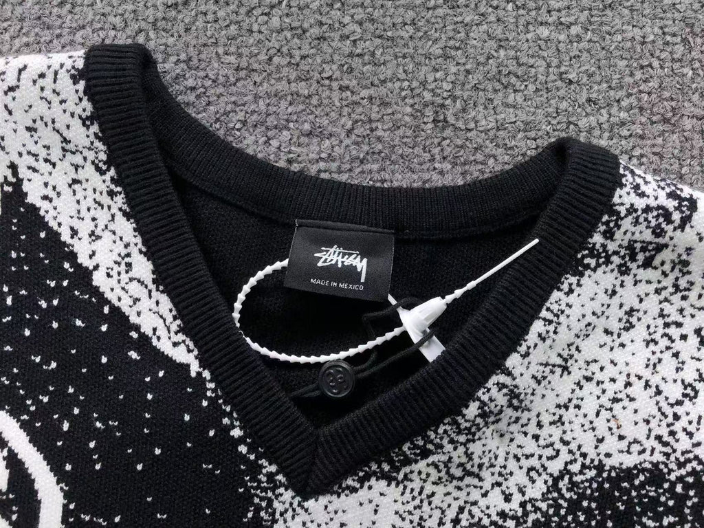 Stussy Photo Jacquard Vest