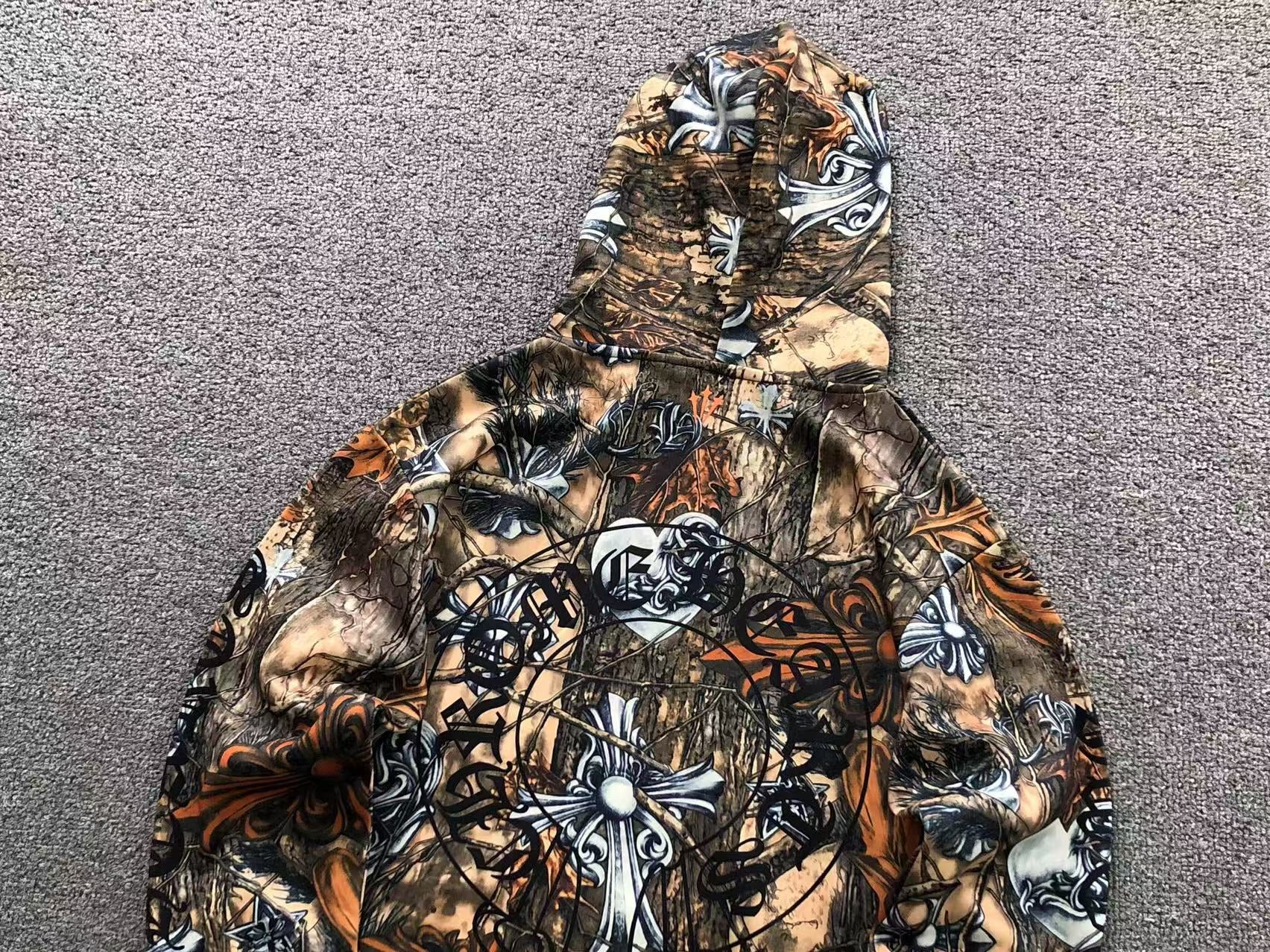 Blusa moletom Chrome Hearts x Nike NOCTA