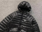 Jaqueta puffer preta Corteiz