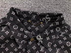 Jaqueta Louis Vuitton x Supreme Jacquard Denim Trucker Jacket
