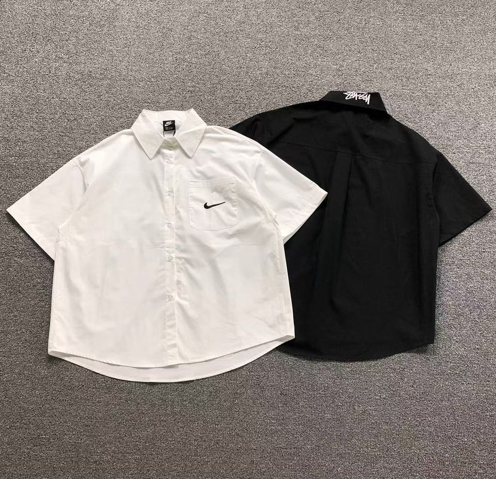 Camisa de manga curta da colaboração Nike x Stussy