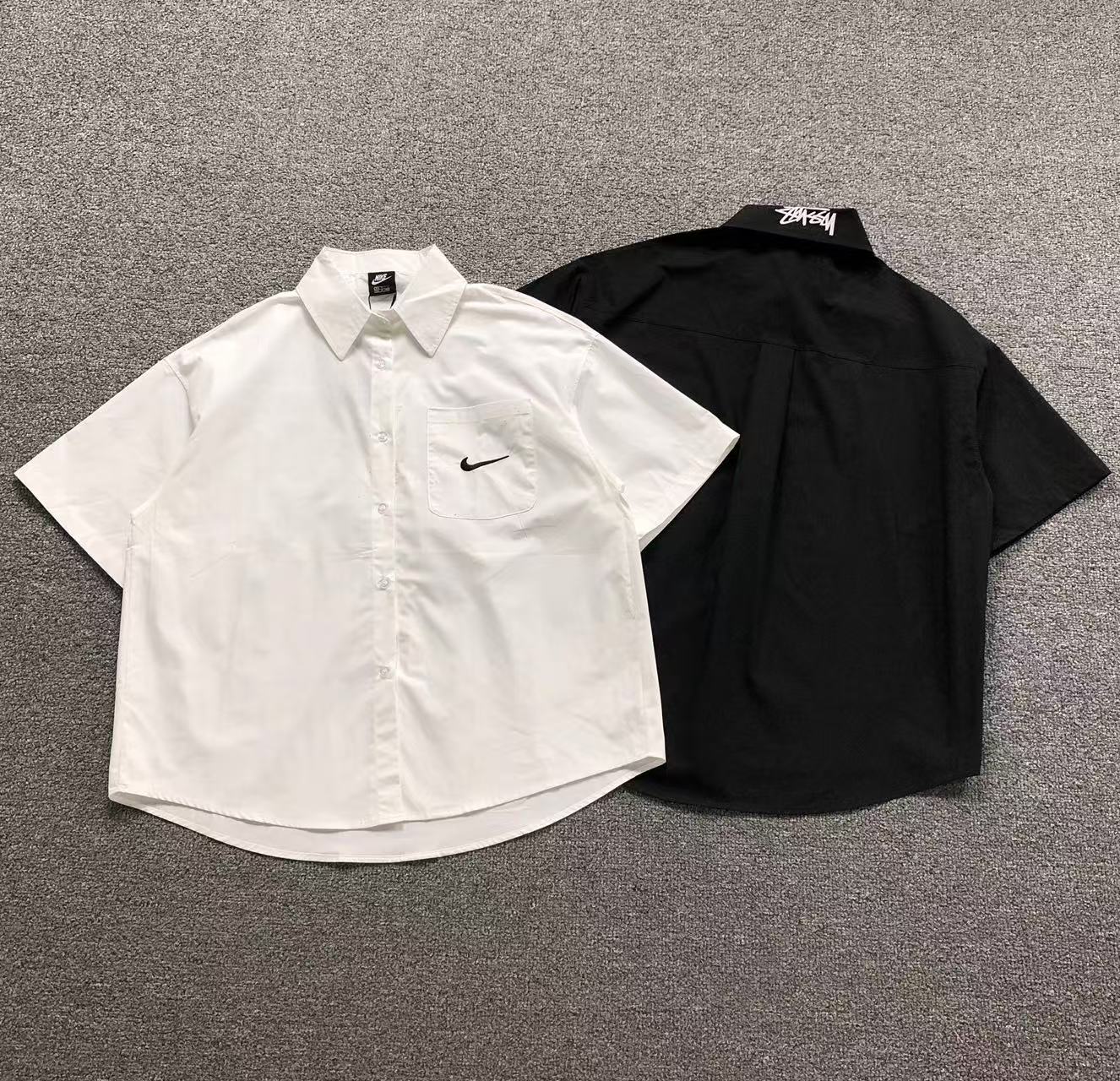 Camisa de manga curta da colaboração Nike x Stussy