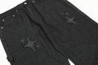 Calça Jeans Baggy Estrelada - Broken Planet