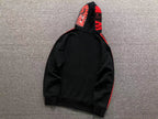Blusa moletom Adidas x BAPE Shark Full Zip Hoodie