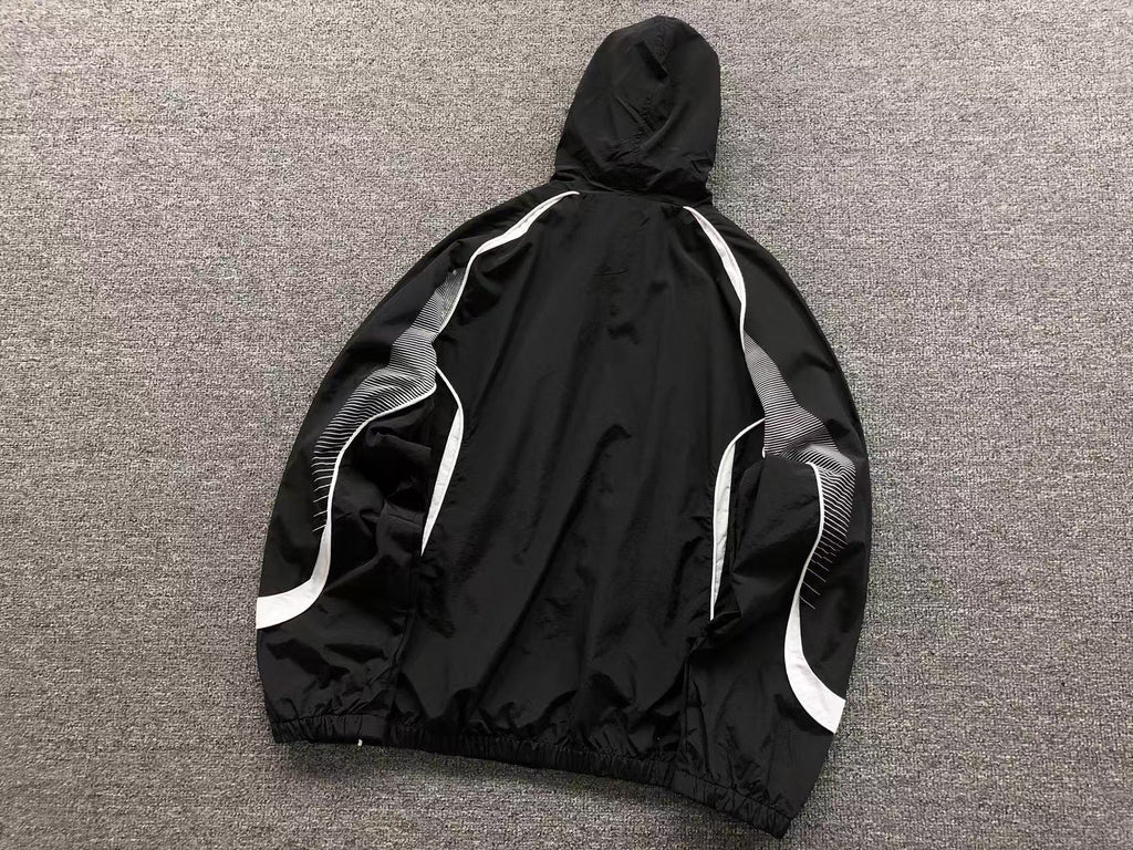 jaqueta corta-vento preta Supreme x Umbro Track Jacket