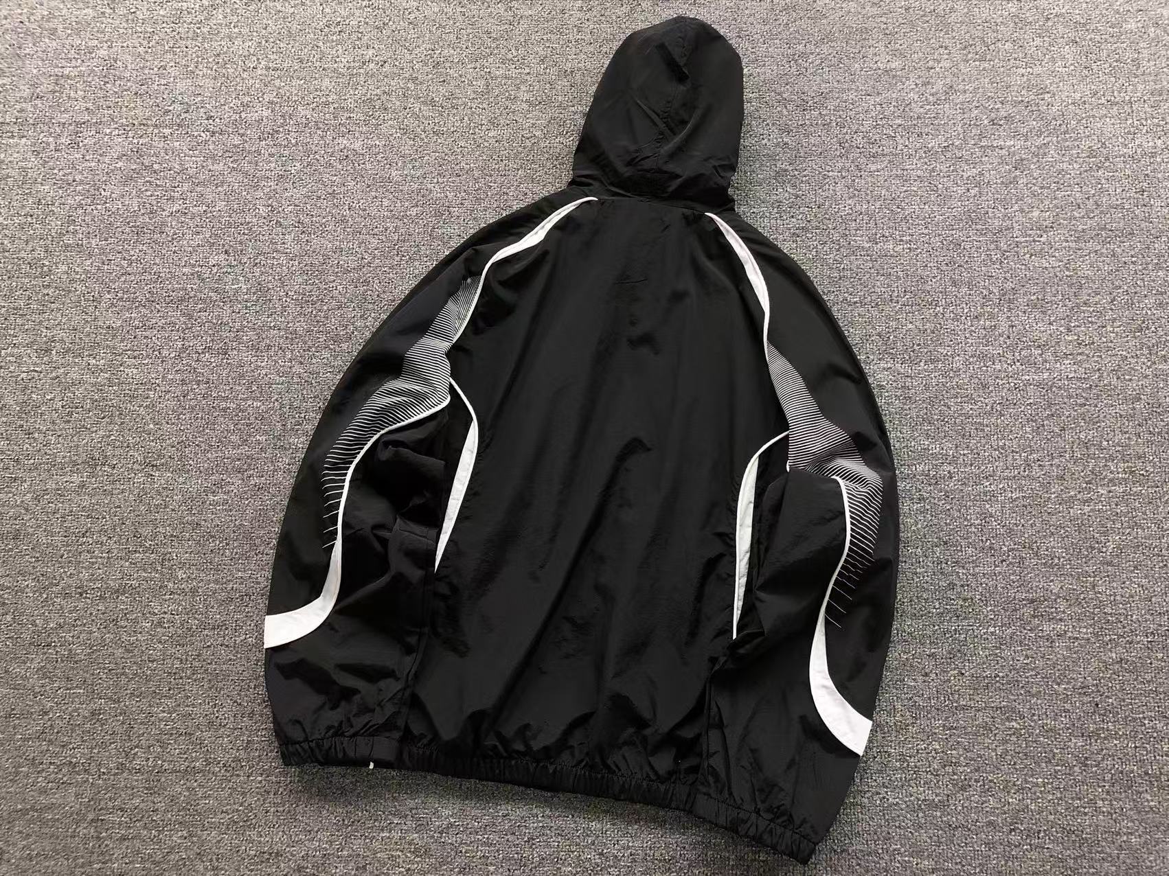 jaqueta corta-vento preta Supreme x Umbro Track Jacket