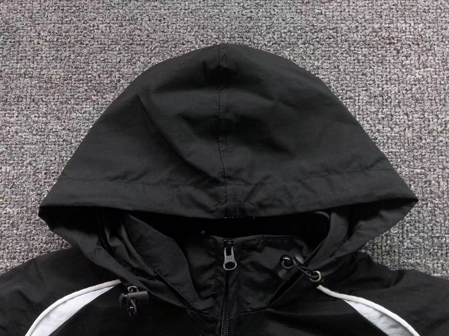 jaqueta corta-vento preta Supreme x Umbro Track Jacket