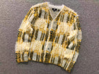 Stüssy Hairy Plaid com textura peluda